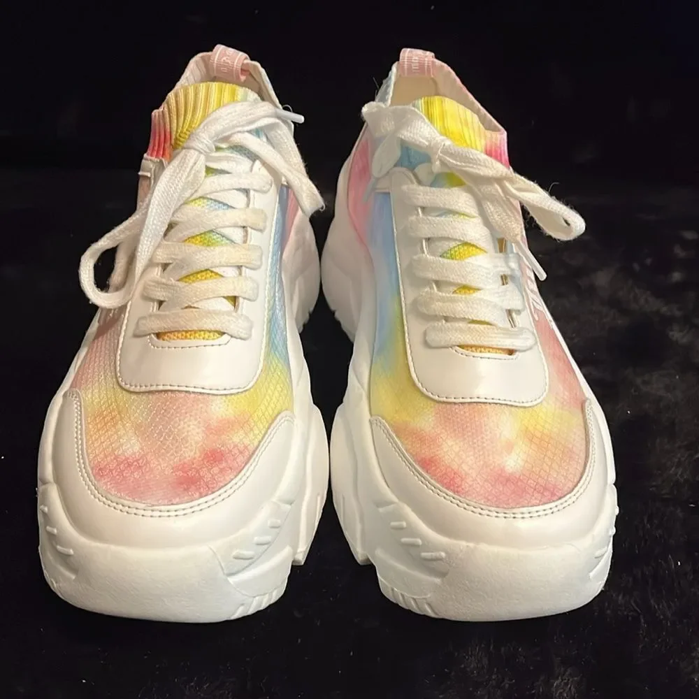 Juicy Couture Tie-Dye Platform Sneakers